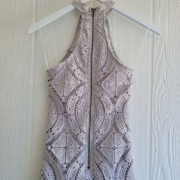 Hello Molly Gray Mini Dress - Picture 5 of 12